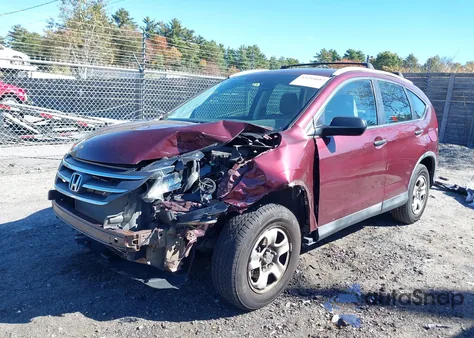 2014 Honda Cr-V Lx z USA, uszkodzony, nr VIN 5J6RM4H37EL118953